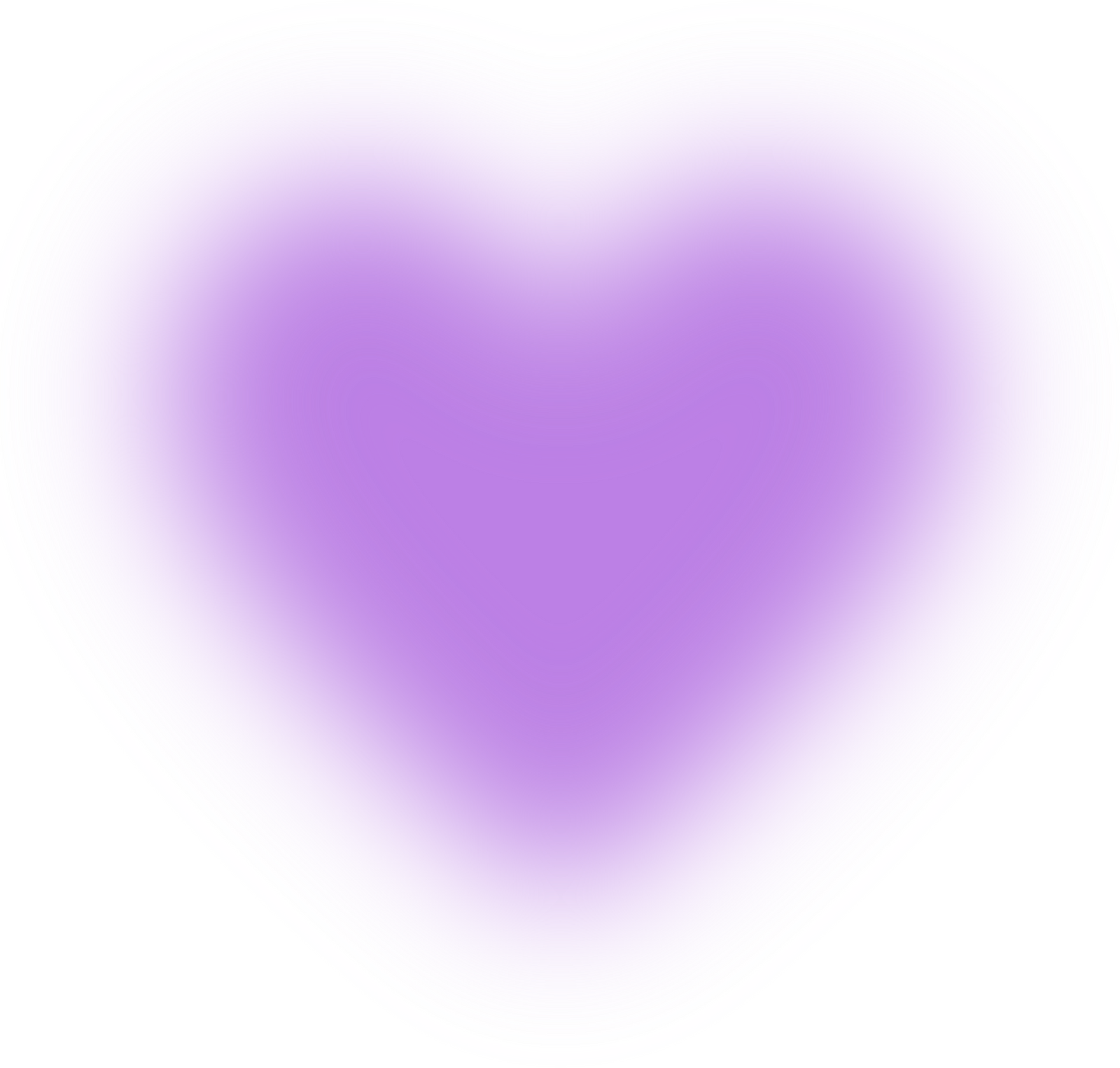 Purple Heart Gradient Blur